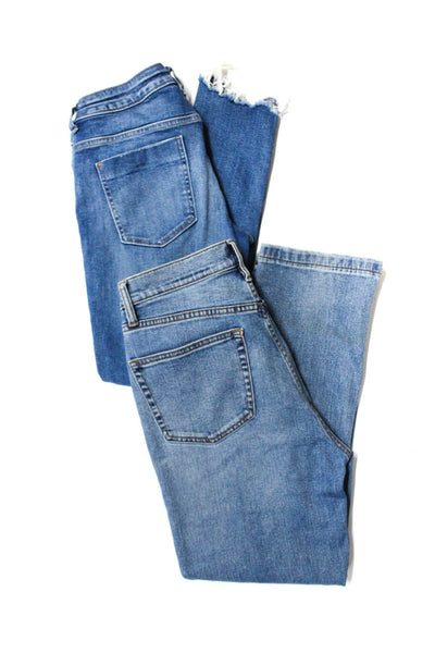 Zara J Crew Womens Jeans Pants Blue Size 8 29 Lot 2
