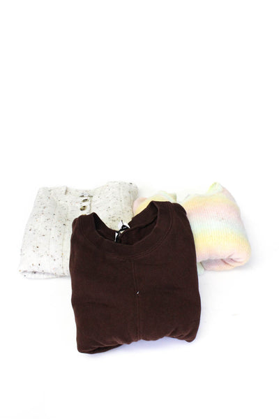 Madewell BB Dakota Something Navy Womens Cream Sweater Top Size XS S M lot 3