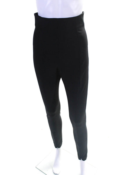 By Malene Birger Womens High Waist Skinny Ponte Pants Leggings Black Size FR 36