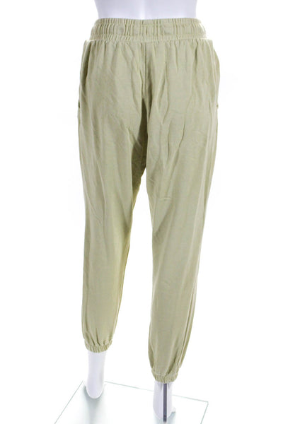 We Wore What Womens Sweatpants Green Cotton Size Small