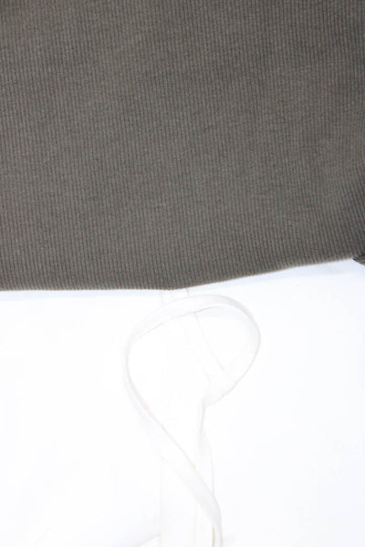 Zara Women's Sleeveless Square Neck Backless Blouse White Size S, Lot 2