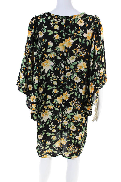 B Collection by Bobeau Womens Morna Ruffle Sleeve Dress Size 4 11202357