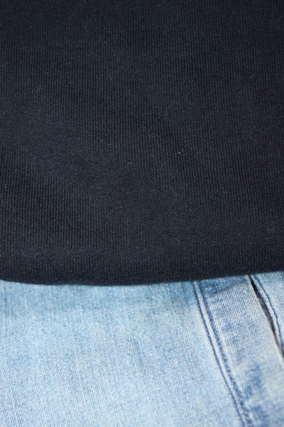 Zara Womens Sweater Button Down Shirt Blue Size Small Medium Lot 2