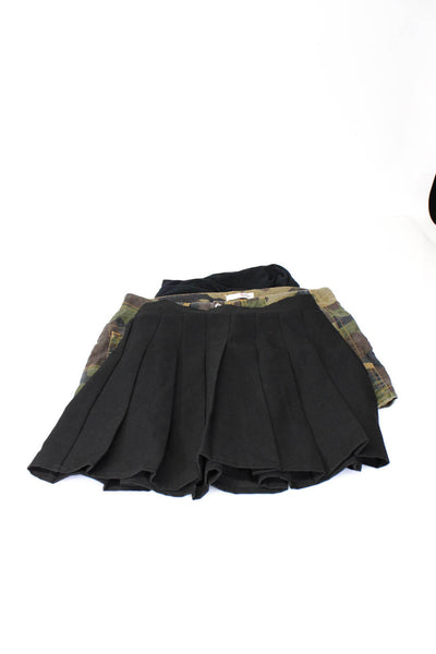 Joie Splendid Women's Mini Skirts Green Black Size M 8 Lot 3