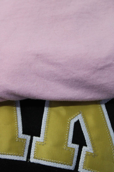 Nike Champion Womens T-Shirt Top Sweatshirt Pink Size XS Lot 2