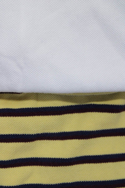 Polo Ralph Lauren Mens White Cotton Short Sleeve Polo Shirt Size 2XLT L Lot 2
