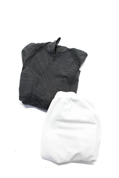 Zella Adidas Women's Full Zip High Neck Activewear Jacket Gray Size XS M, Lot 2