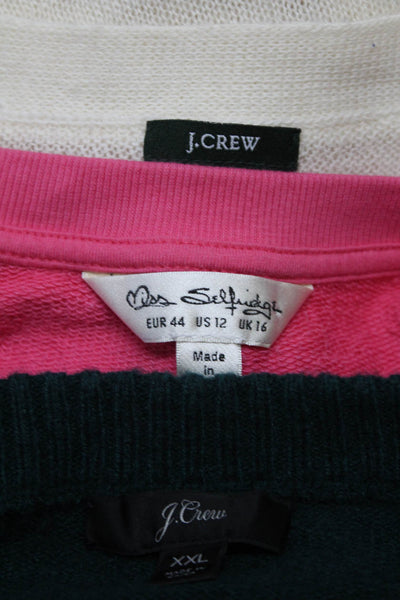 Zara Miss Selfridge J Crew Womens Sweaters Size Extra Extra Large 12 Small Lot 3