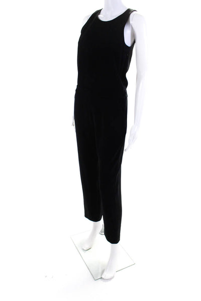 Babaton Women's Straight Leg Sleeveless Jumpsuit Black Size 00