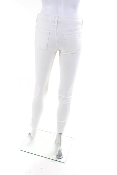 Roberta Roller Rabbit Rag & Bone Womens Top Jeans Green White Size 8 24 Lot 2