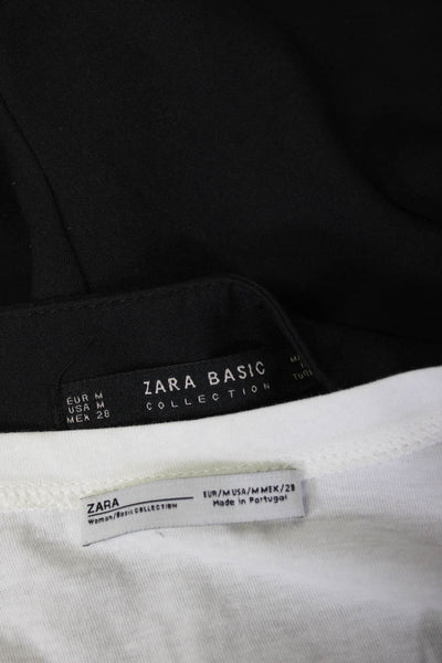 Zara More To Come Womens Crop Top Tee Shirt Shorts Skort Size Medium Lot 3