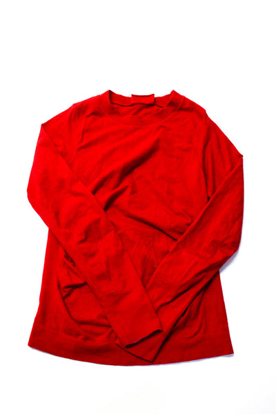 Michael Stars Athleta Womens Tank Top Shirt Black Red Size Medium Lot 2