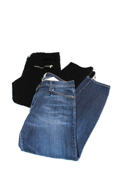 Current/Elliott J Brand Women's Mid Rise Jeans Blue Black Size 29 30 Lot 2