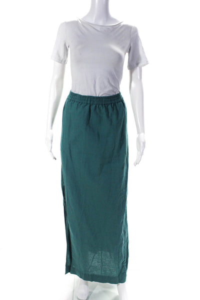 Something Navy Womens Blue Maxi Skirt Size 4 15809834