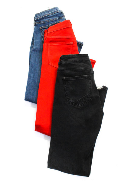 Rag & Bone Jean Zara J Brand Womens Blue Mid-Rise Skinny Jeans Size 27 25 4 lot3