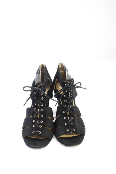 Opening Ceremony  Women's Strappy Lace Up Block Heels Size 6