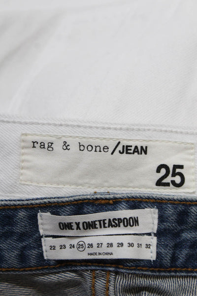 OnexOneTeaspoon Rag & Bone Jean Women's Distressed Mini Skirt Blue Size 25 Lot 2