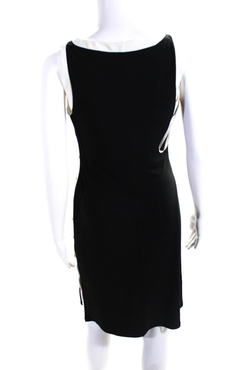 Lauren Ralph Lauren Dress Women's Sleeveless Midi Dress Black Size
