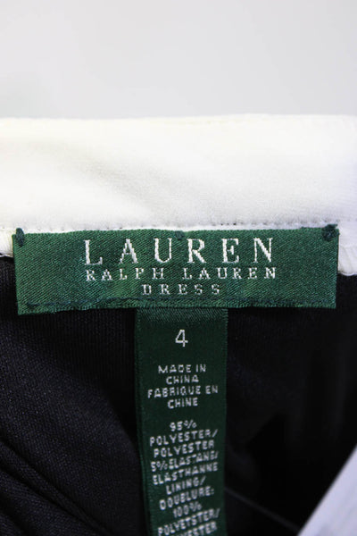 Lauren Ralph Lauren Dress Women's Sleeveless Midi Dress Black Size 4