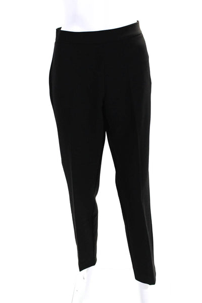DKNY Womens Mid Rise Slim Leg Skinny Dress Pants Black Size 6