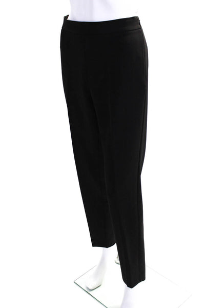 DKNY Womens Mid Rise Slim Leg Skinny Dress Pants Black Size 6