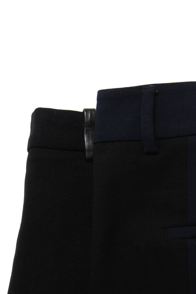 Vince The Kooples Womens Colorblock Skinny Pants Blue Black Size 2 36 Lot 2