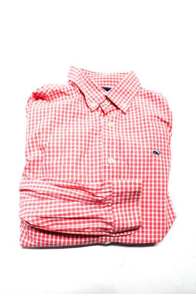 Vineyard Vines Ralph Lauren Mens Dress Shirts Size Extra Large 17 34/35 Lot 3