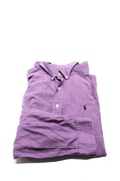 Vineyard Vines Ralph Lauren Mens Dress Shirts Size Extra Large 17 34/35 Lot 3