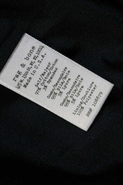 Rag & Bone Womens Brown Cotton Printed Square Neck Sleeveless Shift Dress Size 6