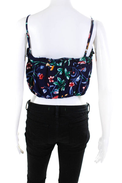 Slate & Willow Womens Floral Crop Top Size 4 15794238