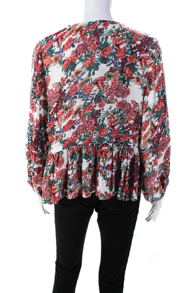 RAGA Womens Garden Delight Blouse Size 0 11157583