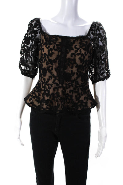 Adelyn Rae Womens Edith Blouse Size 2 12618526