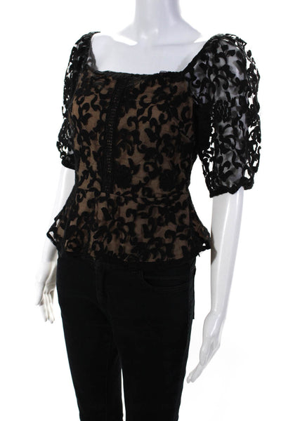 Adelyn Rae Womens Edith Blouse Size 2 12618526