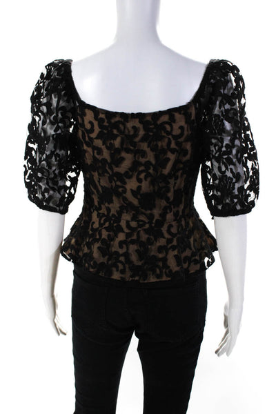 Adelyn Rae Womens Edith Blouse Size 2 12618526