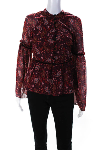 cupcakes and cashmere Womens Daphnie Top Size 4 11531293
