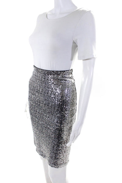 BB Dakota Womens All Night Sequin Skirt Size 6 11505562