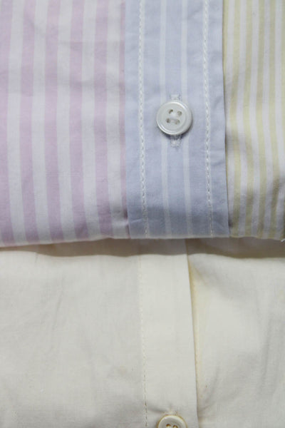 J Crew Ba&Sh Women's Striped Button Down Shirt Multicolor Size 2 XS, lot 2