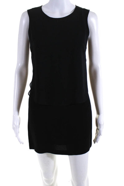 Rag & Bone Women's Sleeveless Crewneck Sheath Dress Black Size 00