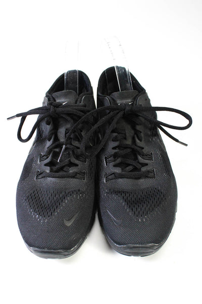 Nike Womens Mesh Knit Low Top Free 5.0 Fit 4 Trainers Sneakers Black Size 8.5US