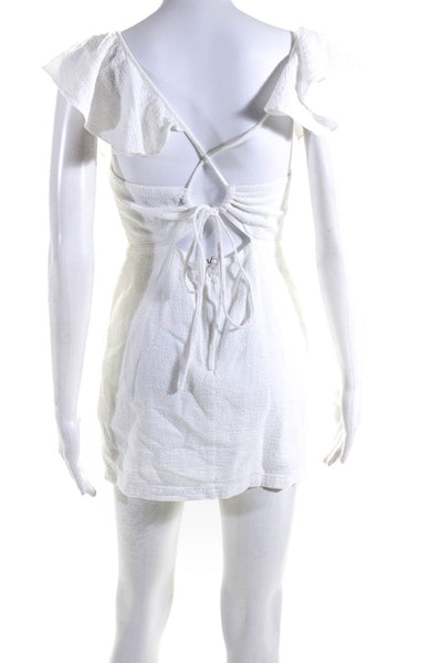 MINKPINK Womens Frills Mini Dress Size 2 13581716