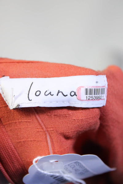 Louna Womens Flutter Tie Back Dress Size 10 12570193