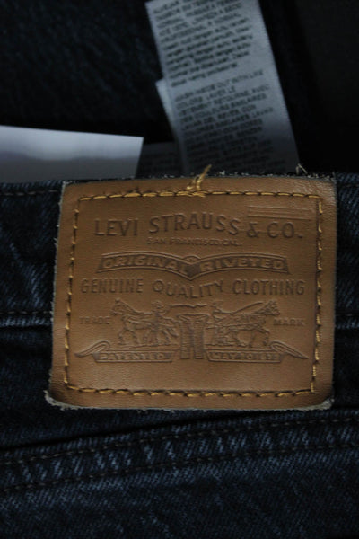 Levi's Womens Black Wedgie Icon Jeans Size 2 14911264
