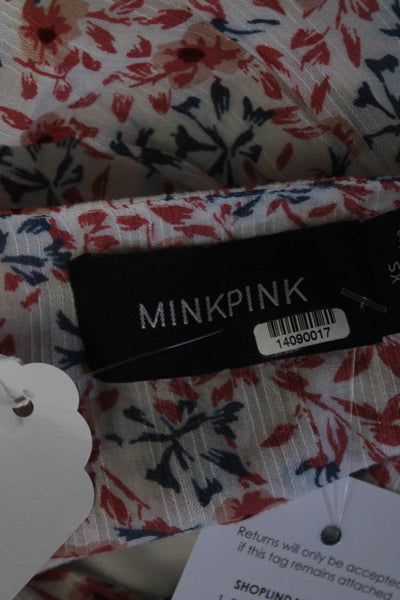 MINKPINK Womens Heat Wave Blouse Size 0 14090033