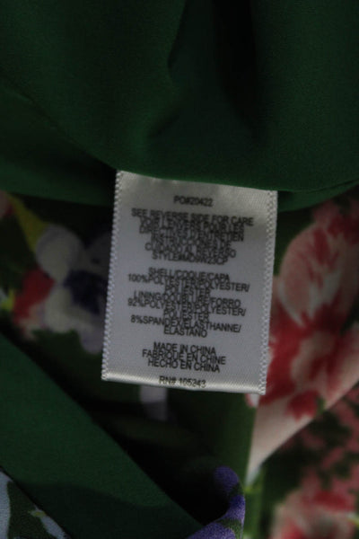 B Collection by Bobeau Womens Printed Orna Wrap Dress Size 12 12324827