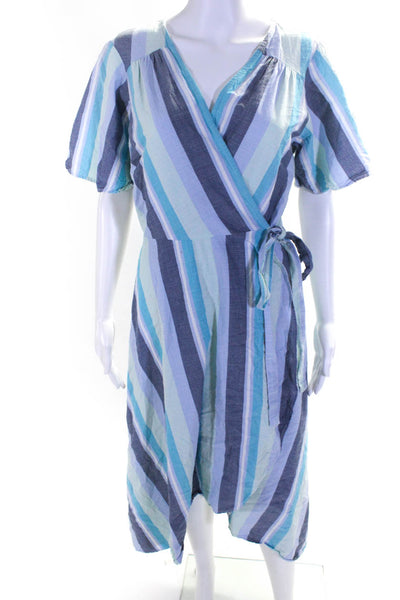 B Collection by Bobeau Womens Orna Wrap Dress Size 4 13065352