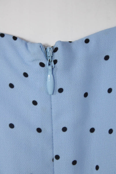 LOST INK Womens Polka Dot Tie Front Dress Size 14 12161514