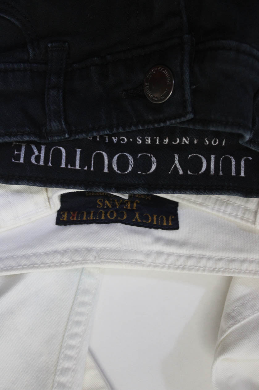 Juicy Couture Womens Jeans Capri Pants Black Size 0 30 Lot 2 - Shop Linda's  Stuff