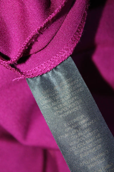 Cynthia Steffe Womens Back Zip Darted Jeweled Collared Shift Dress Purple Size 2
