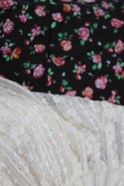 Zara Womens Sweater Top Dress Beige Size S Lot 2