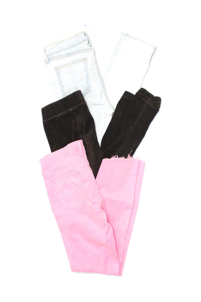 AG Adriano Goldschmied Rag & Bone Vince Jeans Leggings Pink Size 25 27 S Lot 3